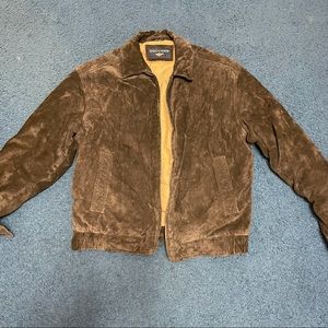 Men's Vintage Suede Leather Jacket